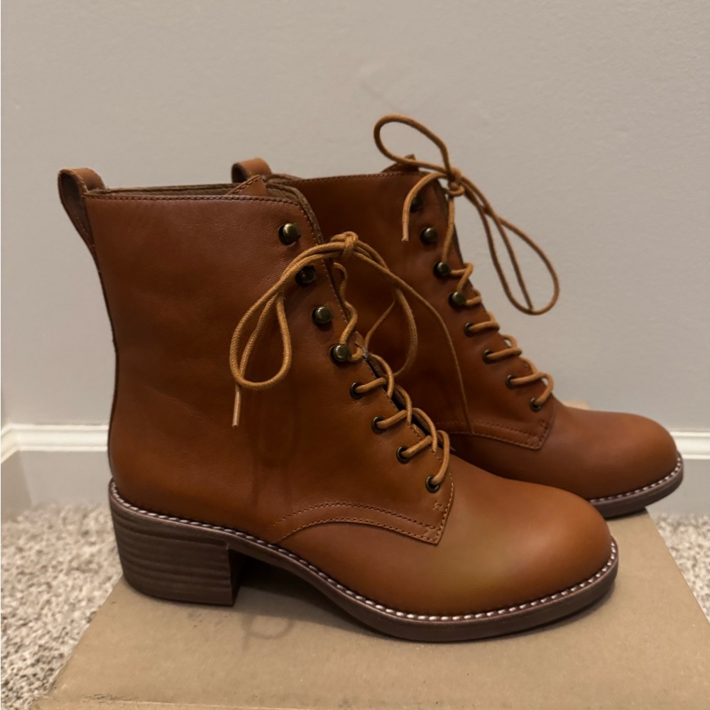 Madewell The Patti Lace-Up Boots